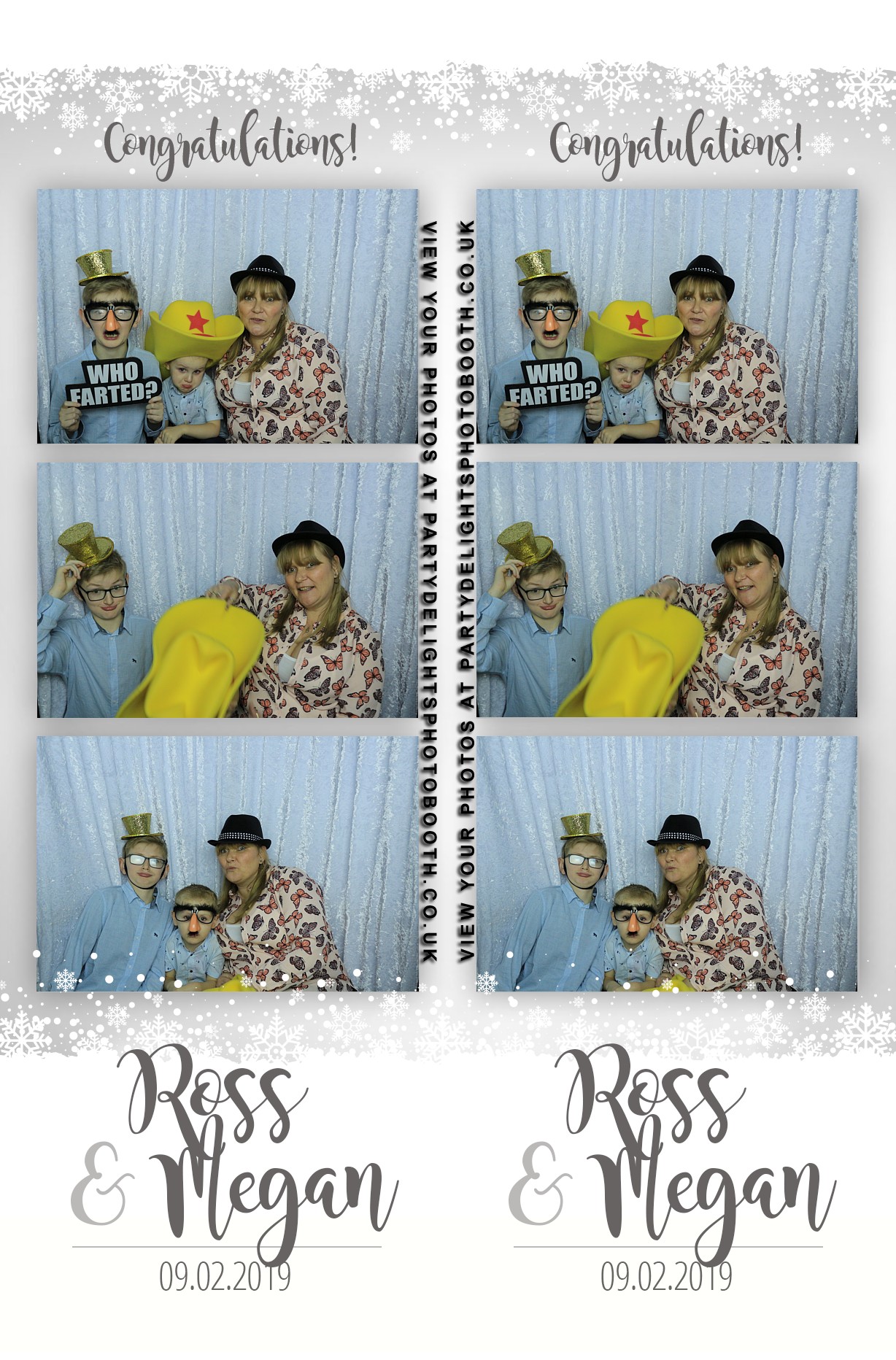 Ross and Megan’s Wedding - Prints | View more photos from the event at gallery.partydelightsphotobooth.co.uk/u/PartyDelightsPhotoBooth/Ross-and-Megan’s-Wedding-Prints